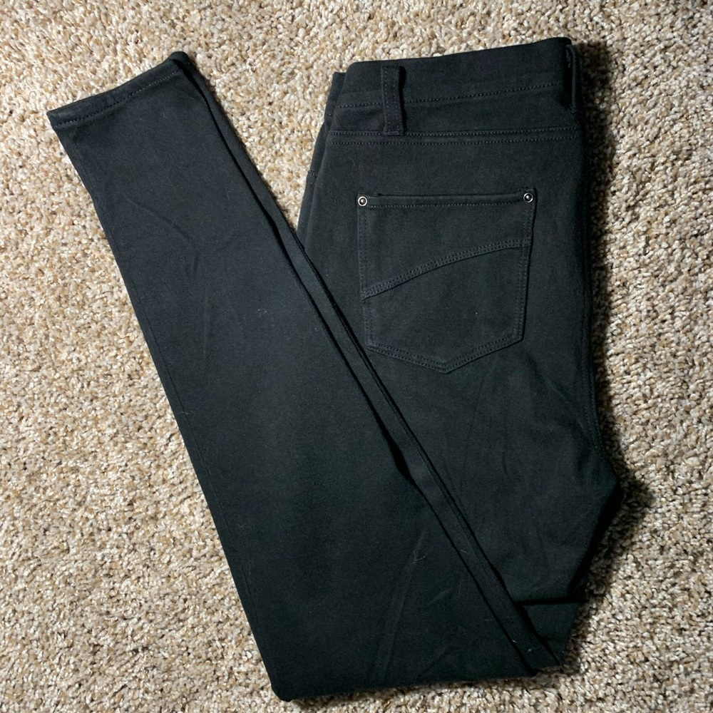 Black Silky Legging Pants